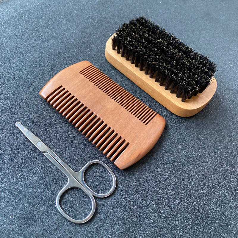 Men'S Grooming Bag - Set per la cura della barba
