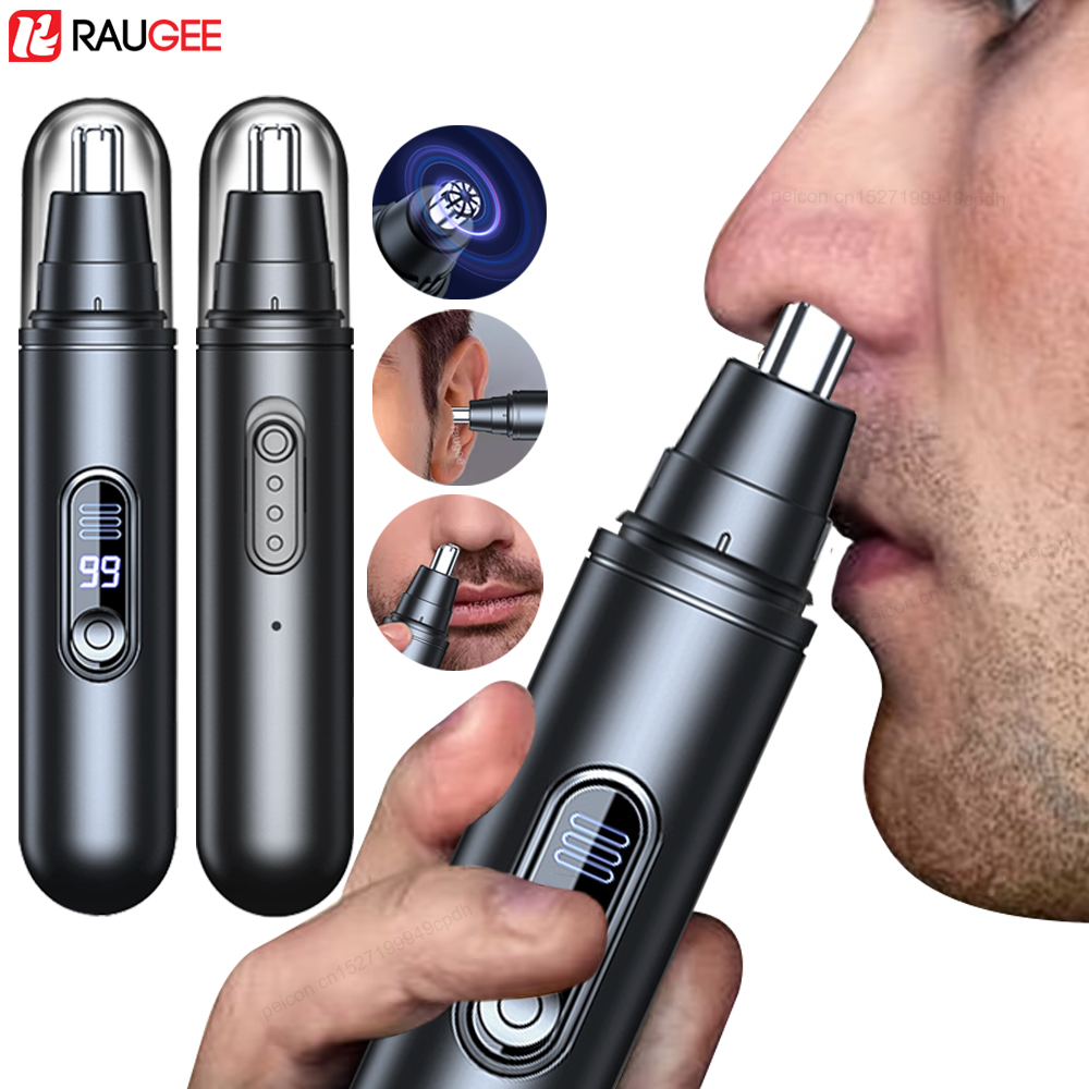 Nose Hair Trimmer - Tagliacapelli Elettrico per Naso Ricaricabile USB,