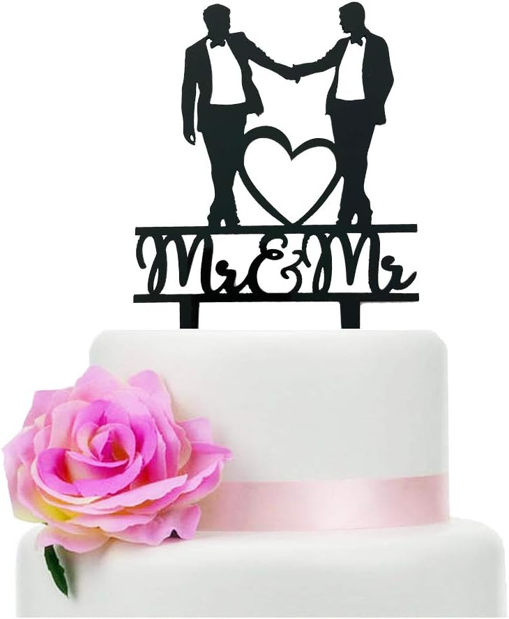 Mr & Mr Cake Topper, decorazio - Men'S Grooming For Engagement recensione e prezzo