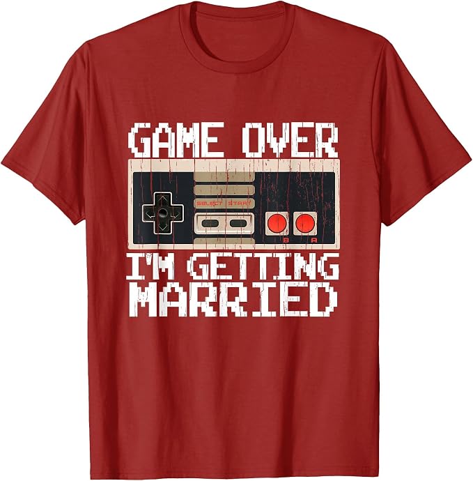Game Over Mi Sposo T-Shirt da  - Men'S Grooming Videos recensione e prezzo