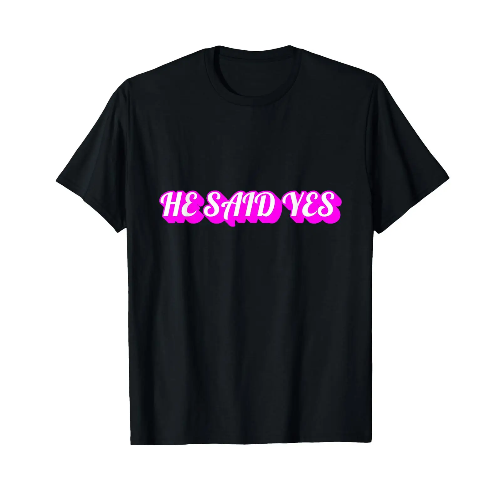 Maglietta 'He Said Yes' per Sp - Men'S Grooming For Engagement recensione e prezzo