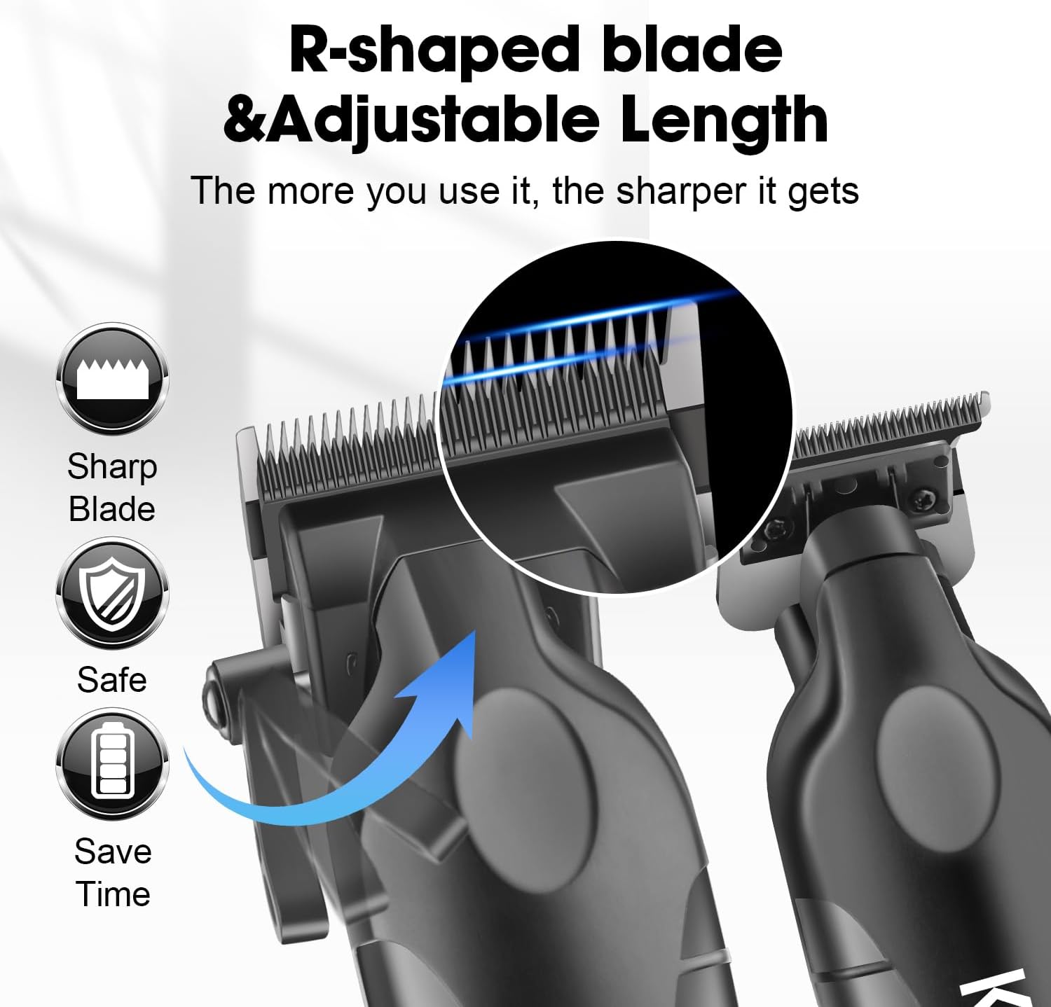 Kemei Kit tagliacapelli da uom - Men'S Grooming Scissors recensione e prezzo