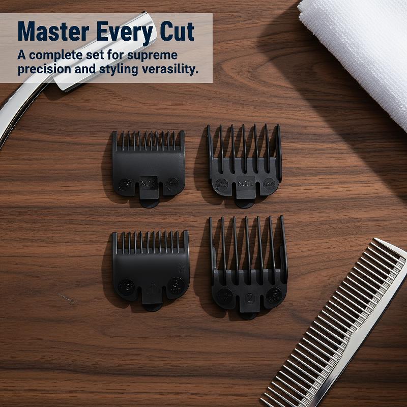 Set di Pettini Guida per Tosat - Men'S Grooming Scissors recensione e prezzo