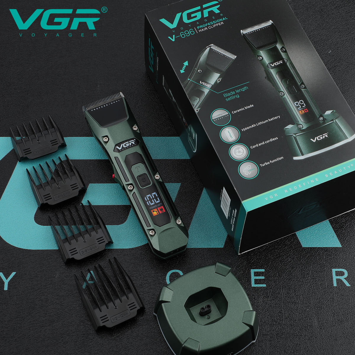 VGR V-696 Nuovo metallo Popola - Men'S Grooming Scissors recensione e prezzo